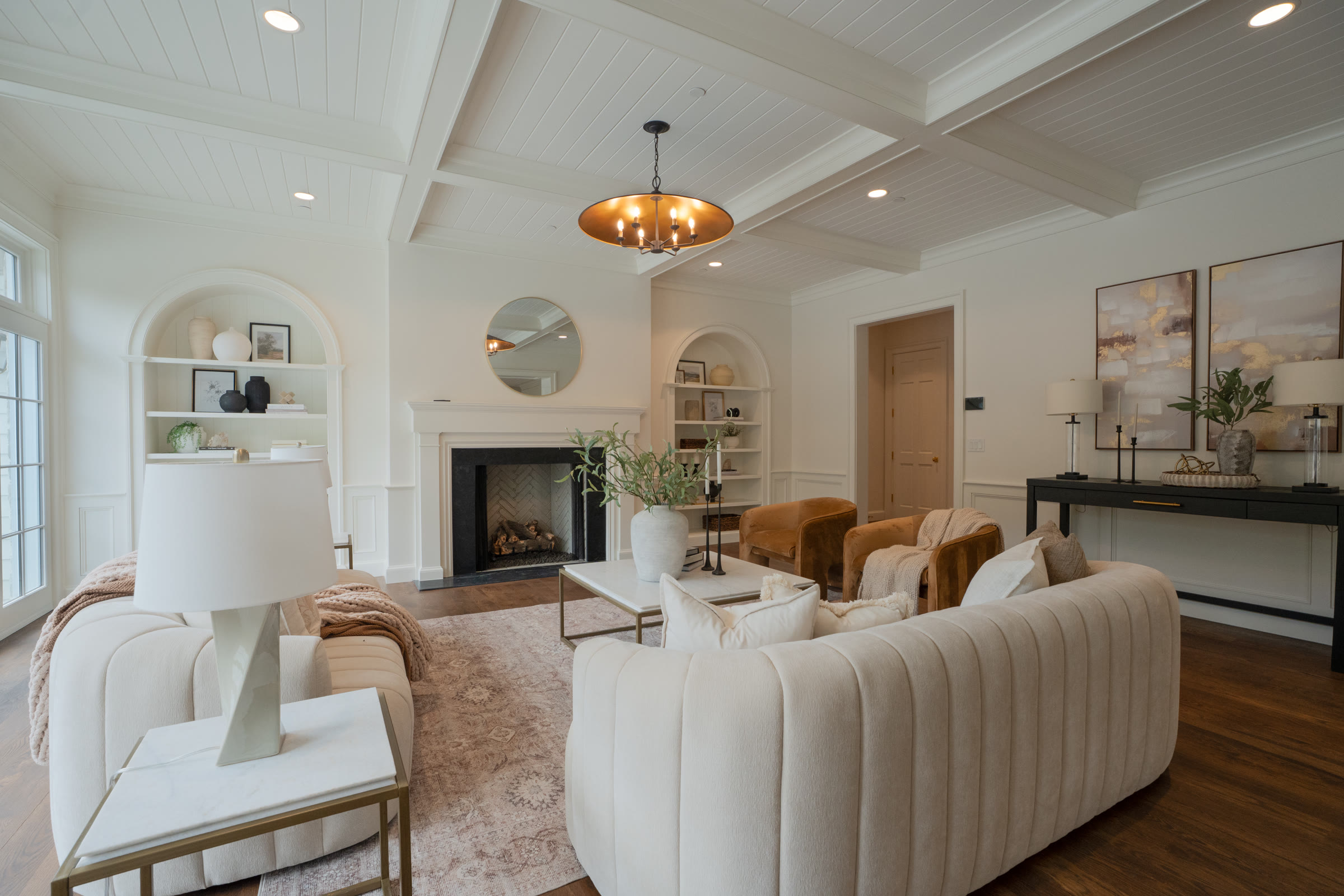 Living Room Fireplace, Utah, photographed by Utah Real Estate Visuals